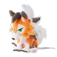 Officiële Pokemon center Pokemon fit knuffel Lycanroc (Dusk Form) 16cm lang